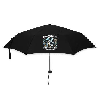 Smudge Sage Plume Sorcellerie spirituelle Méditer - Parapluie standard - noir - Devant
