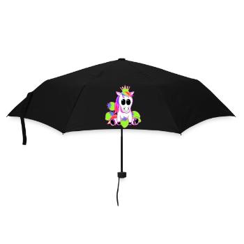 Licorne Licornes Fraise Princesse Animal Mythique - Parapluie standard - noir - Devant