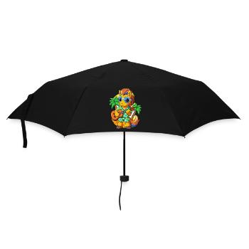 Funny Pony Summer Beach Sunglasses Hawaiian - Umbrella (small) - black - Front