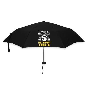 Professeur d’éducation physique Professeurs d’éducation physique École Spor - Parapluie standard - noir - Devant