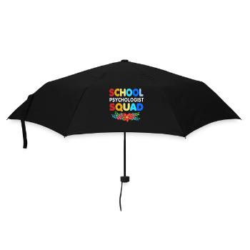 Psychologue scolaire - Parapluie standard - noir - Devant