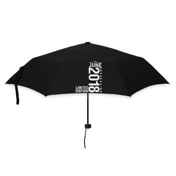 Juin 2018 Juin anniversaire Juin 2018 - Parapluie standard - noir - Devant