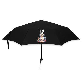 Drôle de dicton havanais non pour les amoureux des chiens - Parapluie standard - noir - Devant