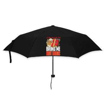Hot Dog Adulte Si vous pouvez lire ceci - Parapluie standard - noir - Devant