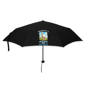 Alpaca Alpacas Alpaca - Umbrella (small) - black - Front