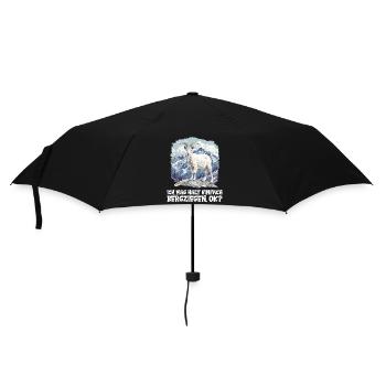 Alpine Goat Mountain Goats Mountain Goat - Umbrella (small) - black - Front