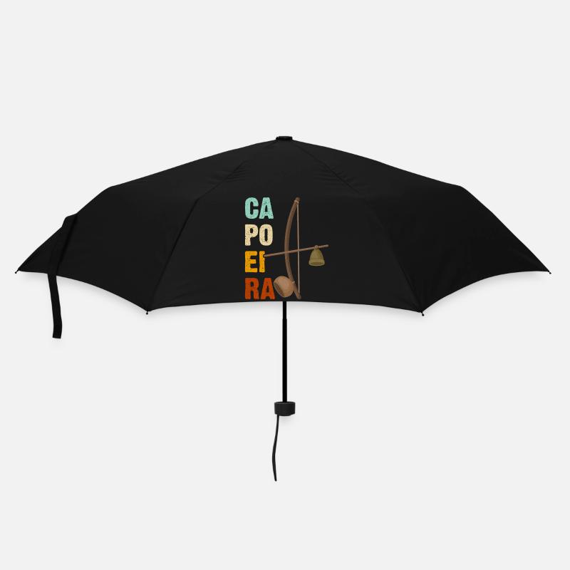 Capoeira - Regenschirm (klein) - Schwarz