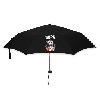Drôle de dicton havanais non pour les amoureux des chiens - Parapluie standard - noir - Devant
