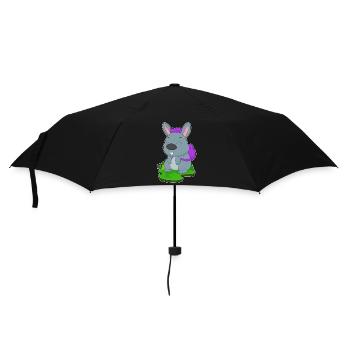 Bunny Student Backpack School - Umbrella (small) - black - Front