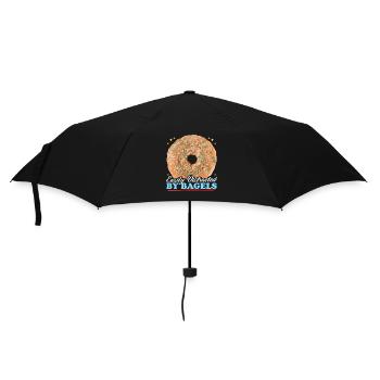 Bagel Bagel Pain Beigel Cadeau - Parapluie standard - noir - Devant