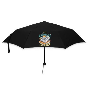 Literature Teacher It's A Beautiful Day To Reading - Umbrella (small) - black - Front