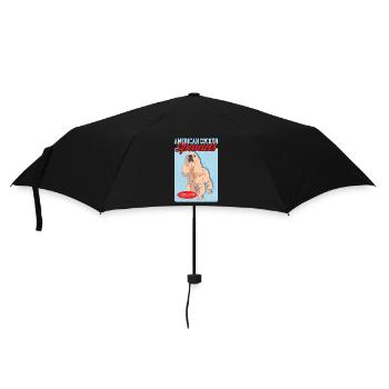 Cadeau de chien American Cocker Spaniel - Parapluie standard - noir - Devant