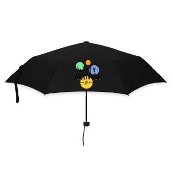 Papy scientifique - Parapluie standard - noir - Devant