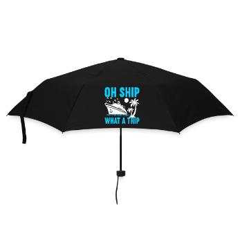 Cruise Holiday Cruise Ship - Umbrella (small) - black - Front