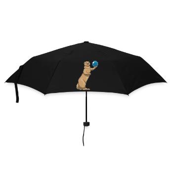 Otter Bowling Bowlingkugel - Regenschirm (klein) - Schwarz - Vorne