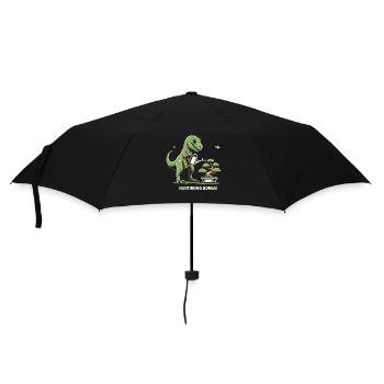 Bonsai Master T-Rex Dinosaur Gardening for - Umbrella (small) - black - Front