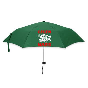 Contre le poing des nazis - Parapluie standard - vert bouteille - Devant