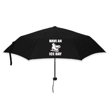 Ice skating Ice skating Ice skating - Umbrella (small) - black - Front