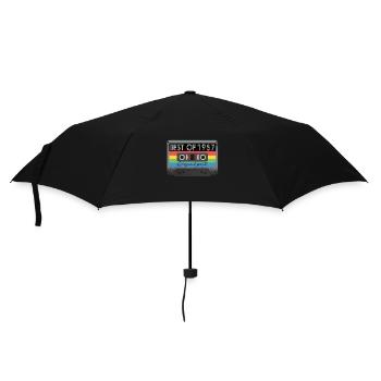 Le meilleur de 1957 Vintage Cassette Retro Anniversaire - Parapluie standard - noir - Devant