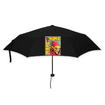 Manga Anime: Evil Goblin Gnome - Umbrella (small) - black - Front