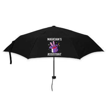 Zauberer - Regenschirm (klein) - Schwarz - Vorne
