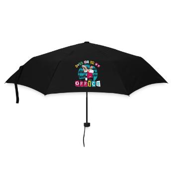 Bartender Mixologist I'll Be In My - Regenschirm (klein) - Schwarz - Vorne