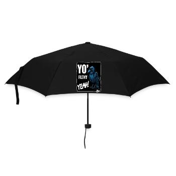 Dirty creepy crow - Umbrella (small) - black - Front