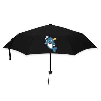 Batte de baseball Dolphin Baseball - Parapluie standard - noir - Devant
