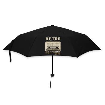 Retro 1945 Birthday Gift 1945 Vintage 1945 - Umbrella (small) - black - Front