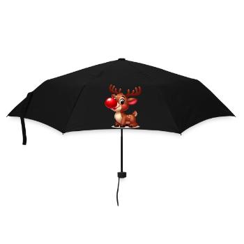 Reindeer - Umbrella (small) - black - Front