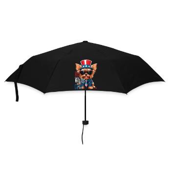 Yorkshire Terrier 4th of July Dog Lover - Umbrella (small) - black - Front