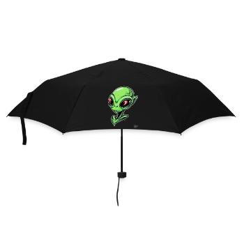 Super Chic Alien - Umbrella (small) - black - Front