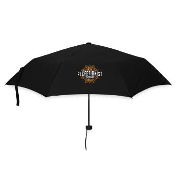 Receptionist Team Office Worker Vet Secretary - Umbrella (small) - black - Front