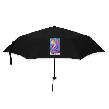 Tarot Cards Tarot Card The Fool The Fool - Umbrella (small) - black - Front