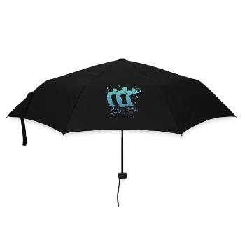 Artistic Swim Team Synchronschwimmen - Regenschirm (klein) - Schwarz - Vorne
