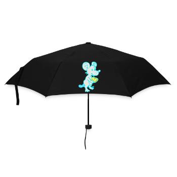 Mouse Rat Cheese Mice Rats - Umbrella (small) - black - Front