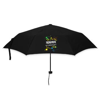 Physiklehrer aus Leidenschaft Beruf Physiker Lehre - Regenschirm (klein) - Schwarz - Vorne