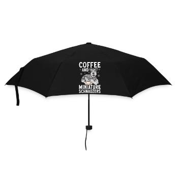 Schnauzer nain Chien Schnauzer - Parapluie standard - noir - Devant