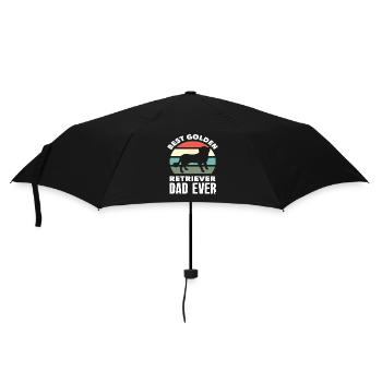 Best Golden Retriever Dad - Umbrella (small) - black - Front