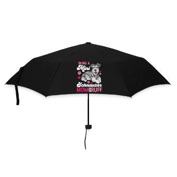Schnauzer nain Chien Schnauzer - Parapluie standard - noir - Devant