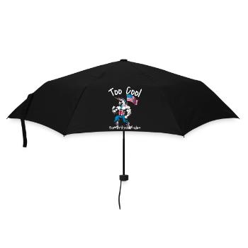 Fier Licorne des États-Unis Pas de règles britanniques Heureux 4ème - Parapluie standard - noir - Devant
