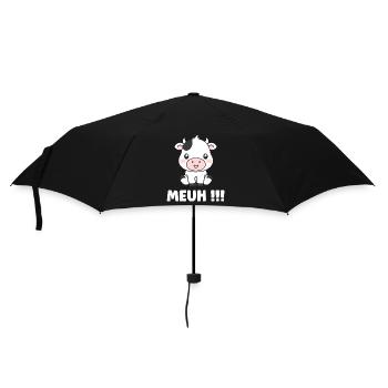 cow - Umbrella (small) - black - Front