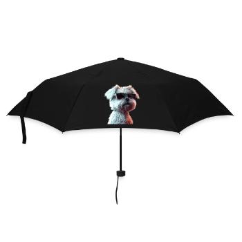 Maltese Little Maltese Dog Love Sweet Maltese - Umbrella (small) - black - Front