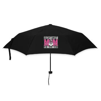 Receptionist Mom The Idol The Myth Vet Secretary - Regenschirm (klein) - Schwarz - Vorne