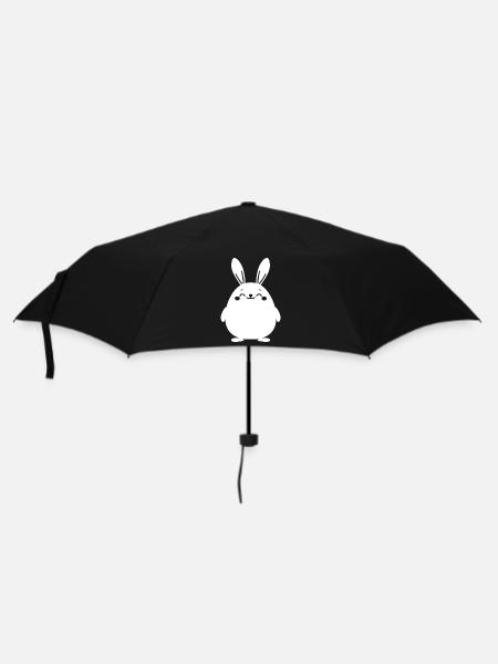 Kleiner Baby-Hase - Regenschirm (klein) - Schwarz