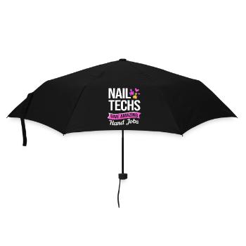 Nail designer nail cosmetics beautician - Umbrella (small) - black - Front