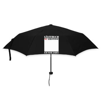 80th Birthday Women's 80th Anniversary Men's Gift - Umbrella (small) - black - Front