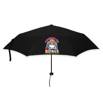 Conseiller scolaire Conseiller alias Le Thérapeute - Parapluie standard - noir - Devant