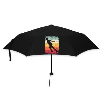 Patinage artistique Patinage artistique Patinage sur glace - Parapluie standard - noir - Devant