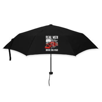 Chauffeurs de camion de vrais hommes - Parapluie standard - noir - Devant